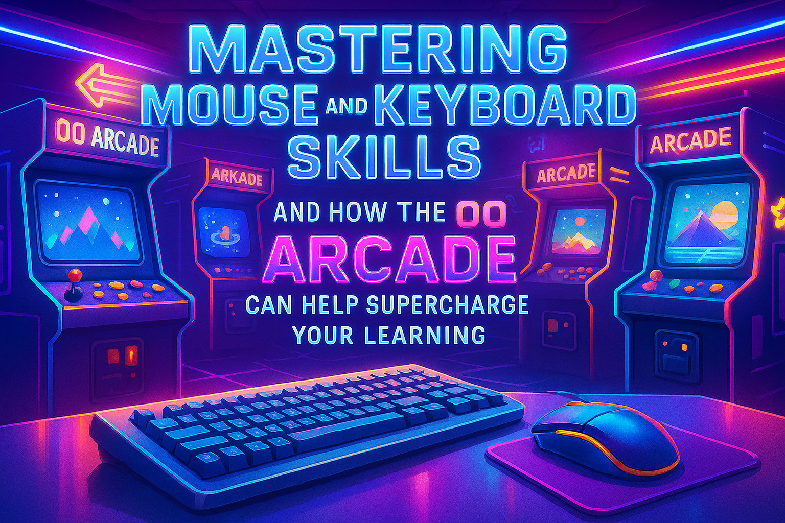 Mastering Mouse and Keyboard Skills—And How the 00 Arcade Can Help Supercharge Your Learning